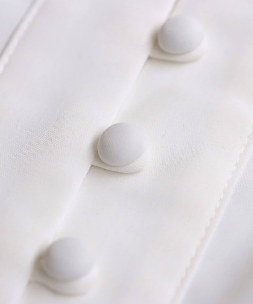 antiqua(アンティカ)の「レース襟ドルマントップス(シャツ/ブラウス・レディース・ブラック/オフホワイト・ONESIZE)」の21枚目の写真