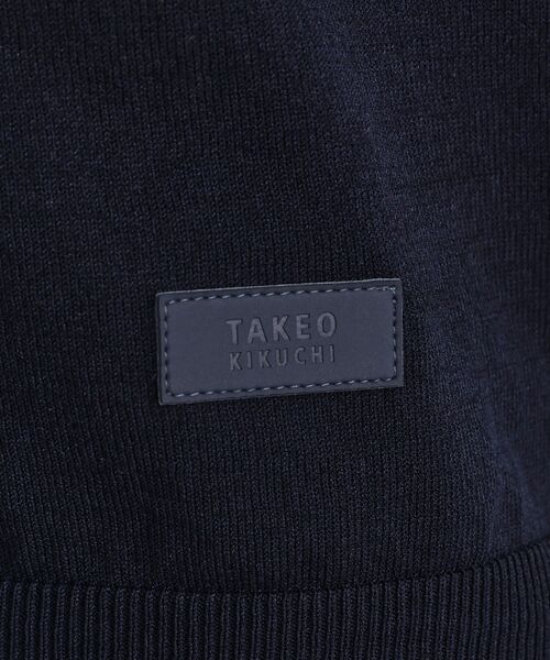 TAKEO KIKUCHI(タケオキクチ)の「テーラードニット プルオーバー(Tシャツ/カットソー・メンズ・ブルー/ブラウン系その他/ライトグレー/ネイビー・02/03/04)」の12枚目の写真