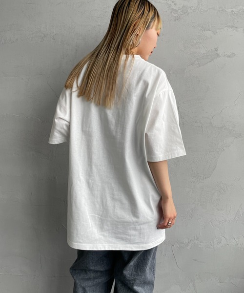 tシャツ 「GRAMICCI/グラミチ」 ワンポイント刺繍ロゴ ショートスリーブポケットTシャツ レディース メンズ Gramicci（グラミチ）の「[GRAMICCI/グラミチ] ワンポイント刺繍