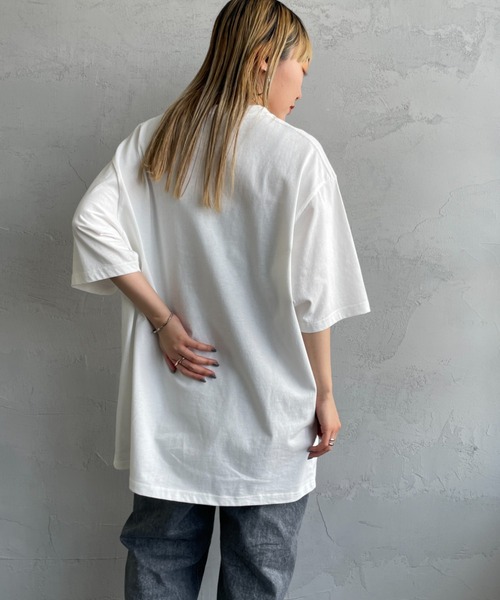 Gramicci（グラミチ）の「[GRAMICCI/グラミチ] ワンポイント刺繍ロゴ ショートスリーブポケットTシャツ（Tシャツ/カットソー・レディース・ホワイト/ブラック・M/L/XL）」の19枚目の写真