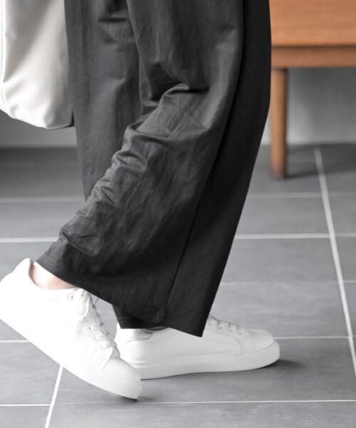 rps（アールピーエス）の「冷感カノコワイドパンツ（その他パンツ・レディース・カーキ/ブラック/チャコールグレー・フリー）」の19枚目の写真