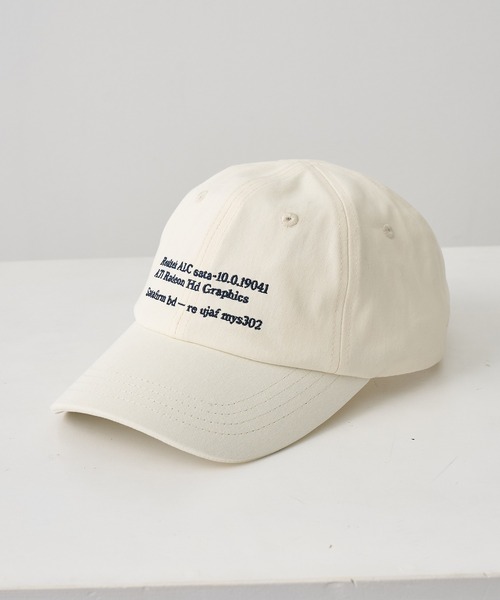 NOGLE（ノグル）の「【NOGLE/ノグル】刺繍ロゴキャップ（キャップ・レディース・ブラック/ベージュ/ネイビー/ブラウン/レッド/ブラウン系その他/アイボリー/グリーン・FREE）」の2枚目の写真