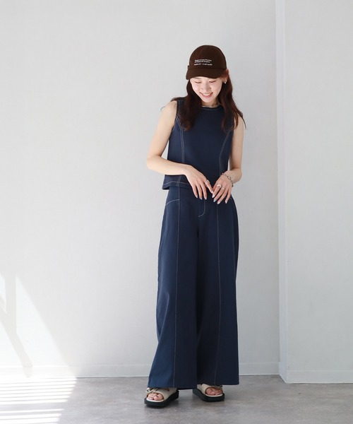 NOGLE（ノグル）の「【NOGLE/ノグル】刺繍ロゴキャップ（キャップ・レディース・ブラック/ベージュ/ネイビー/ブラウン/レッド/ブラウン系その他/アイボリー/グリーン・FREE）」の17枚目の写真