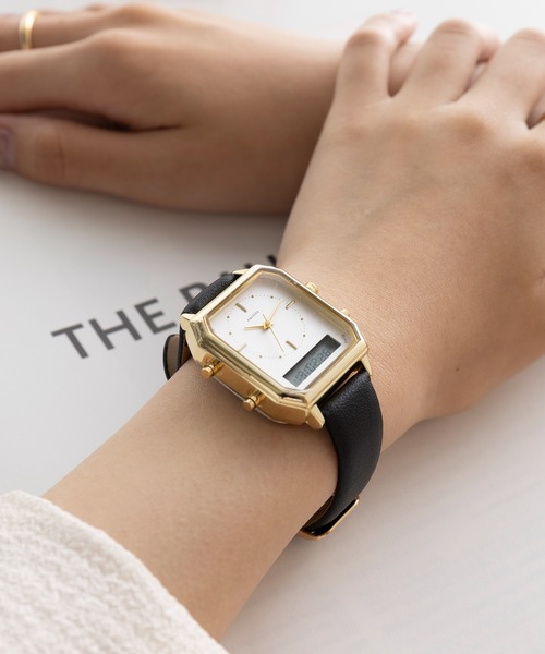 セール】【SETUP7】アナログ/デジタルウォッチ アンティーク風