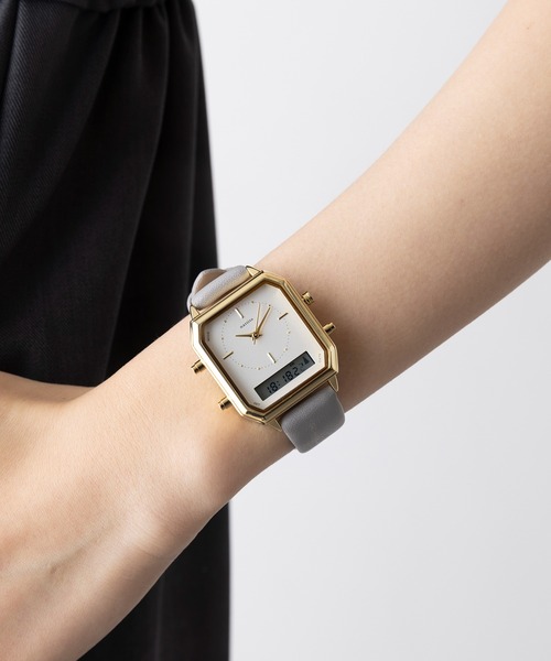 セール】【SETUP7】アナログ/デジタルウォッチ アンティーク風