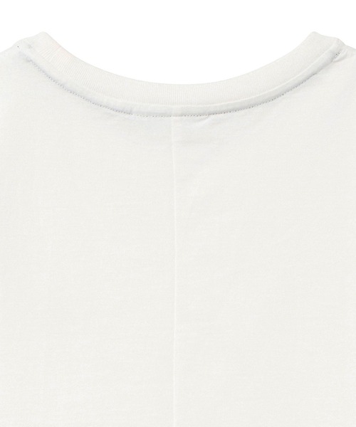 LACOSTE(ラコステ)の「ノースリーブTシャツ(Tシャツ/カットソー・レディース・ブラック/ホワイト/グレイッシュブルー・36/38/40/34)」の12枚目の写真