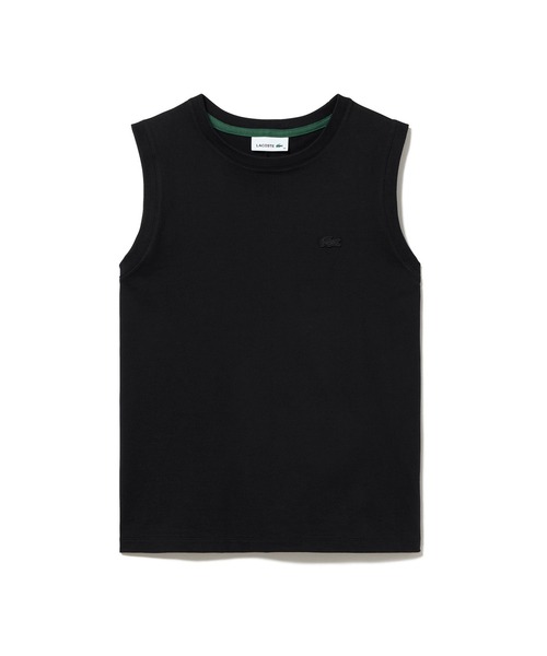 LACOSTE(ラコステ)の「ノースリーブTシャツ(Tシャツ/カットソー・レディース・ブラック/ホワイト/グレイッシュブルー・36/38/40/34)」の16枚目の写真