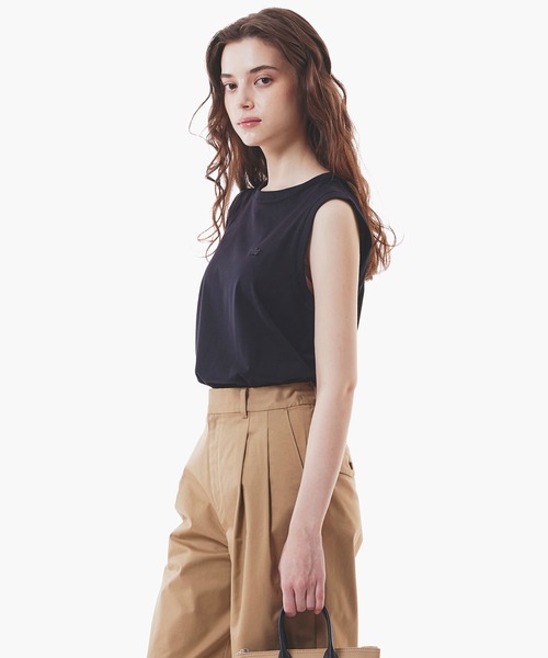LACOSTE(ラコステ)の「ノースリーブTシャツ(Tシャツ/カットソー・レディース・ブラック/ホワイト/グレイッシュブルー・36/38/40/34)」の17枚目の写真