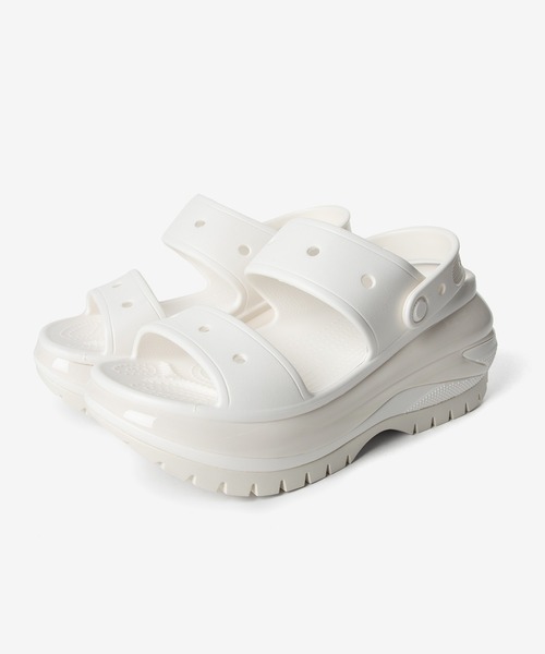crocs(クロックス)の「CROCS MEGA CRASH SANDLE クロックス メガ クラッシュ サンダル サンダル(サンダル・レディース・ホワイト・6/5/7/4/8)」の2枚目の写真