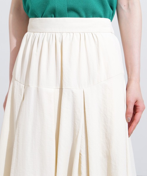 N.（N. Natural Beauty Basic）（エヌエヌナチュラルビューティーベーシック）の「【PS/低身長サイズ】切替タックバルーンスカート（スカート・レディース・ホワイト系その他/ブラック/チャコールグレー・MEDIUM/PS）」の21枚目の写真