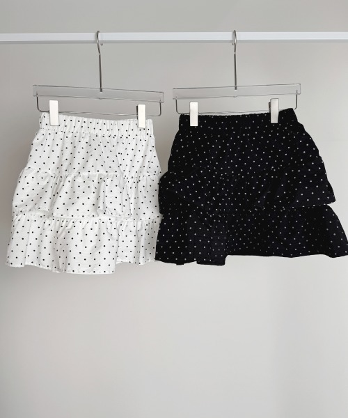 ２色●PATOU●フリルミニスカート 2段ミニフリルミニスカート – WEGO ONLINE STORE