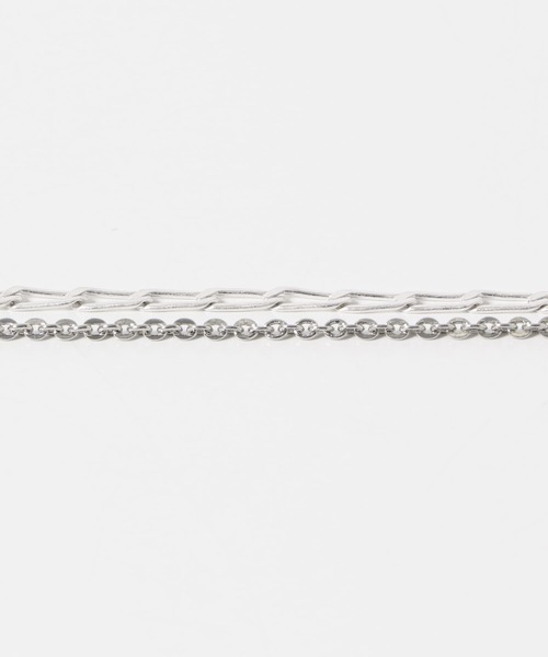 SMELLY(スメリー)の「チェーンレイヤードマンテルネックレス(ネックレス・レディース・シルバー・-)」の6枚目の写真