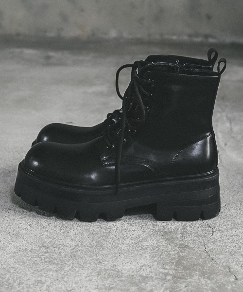 ロングブーツ NOIRNINE Leather Buckle Boots 4BMM039 シアーロングブーツ | ブーツ | Noela OFFICIAL WEB STORE