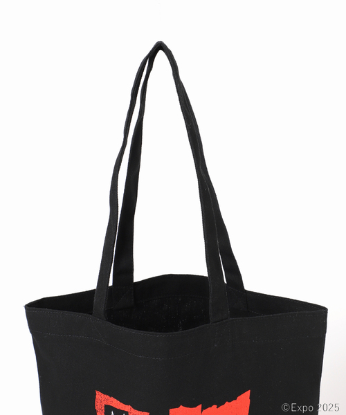 JOURNAL STANDARD relume（ジャーナルスタンダード　レリューム）の「ミャクミャク × relume パンクロック トートバッグ（トートバッグ・メンズ・ホワイト/ブラック・FREE）」の6枚目の写真