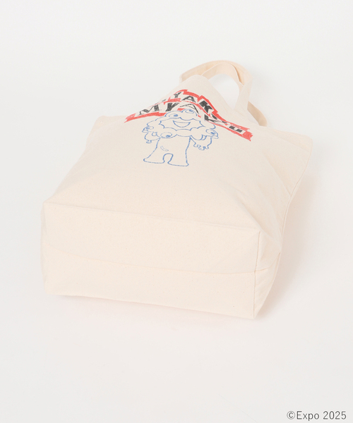 JOURNAL STANDARD relume（ジャーナルスタンダード　レリューム）の「ミャクミャク × relume パンクロック トートバッグ（トートバッグ・メンズ・ホワイト/ブラック・FREE）」の16枚目の写真