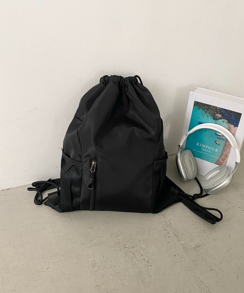 CLEA（クレア）の「軽量メッシュポケットナップサック（バックパック/リュック・レディース・ブラック/グレー/ブルー/グリーン/レッド/ブラック系その他/オレンジ・FREE）」の17枚目の写真