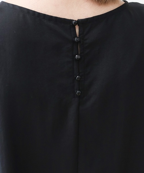 AMERICAN HOLIC(アメリカンホリック)の「ペプラムノースリーブブラウス(シャツ/ブラウス・レディース・サックスブルー/ブラック/オフホワイト/ピンク/ネイビー・L/M)」の8枚目の写真