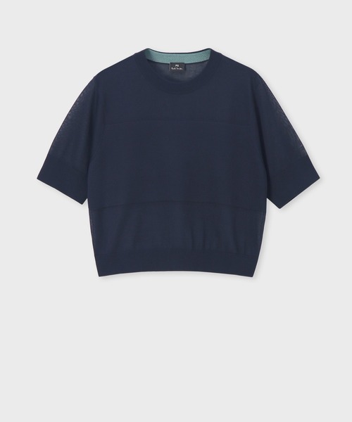 ニット ウィメンズ ”Torn Stripe” インターシャ ニット / 145501 717N