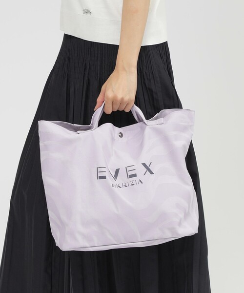 EVEX by KRIZIA（エヴェックスバイクリツィア）の「メッシュダブルトート（トートバッグ・レディース・パープル系その他4/グリーン・FREE）」の21枚目の写真