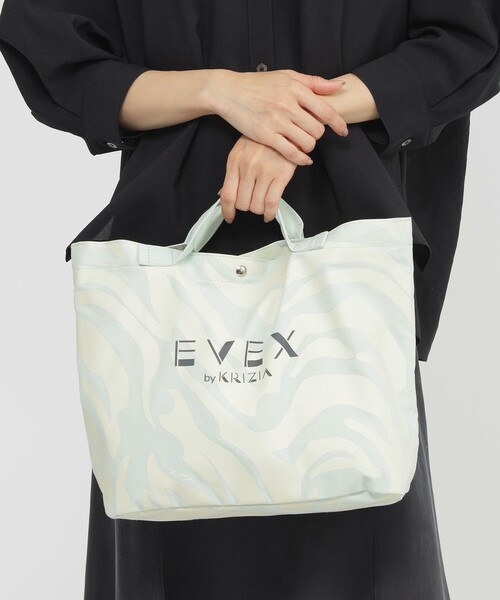 EVEX by KRIZIA（エヴェックスバイクリツィア）の「メッシュダブルトート（トートバッグ・レディース・パープル系その他4/グリーン・FREE）」の19枚目の写真