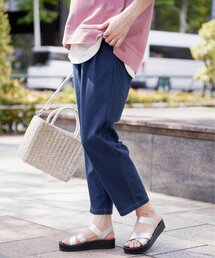 ikka | 【雑誌InRed6月号掲載】GOKU楽パンツ 冷感テーパード【接触冷感】(その他パンツ)