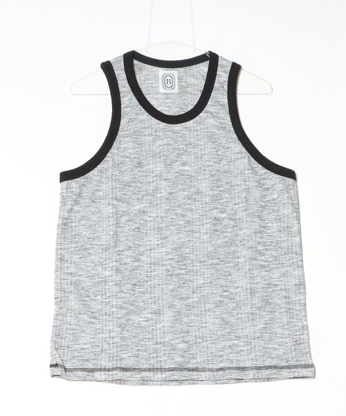 BEAVER(ビーバー)の「B omnivore/ビーオムニボー ランダムテレコ リンガータンク(タンクトップ・メンズ・ブラック/グレー/ホワイト・L/XL)」の3枚目の写真