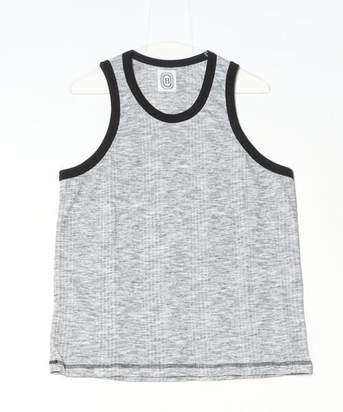 BEAVER(ビーバー)の「B omnivore/ビーオムニボー ランダムテレコ リンガータンク(タンクトップ・メンズ・ブラック/グレー/ホワイト・L/XL)」の18枚目の写真