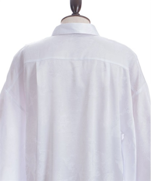 ジャガード七分和袖シャツ（シャツ/ブラウス）｜REZEN（リゼン）の