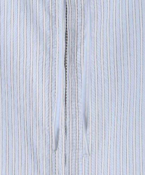 CREDONA（クレドナ）の「SHEER STAND SHIRTS/シアースタンドシャツ（シャツ/ブラウス・レディース・ホワイト/ブルー・FREE）」の20枚目の写真