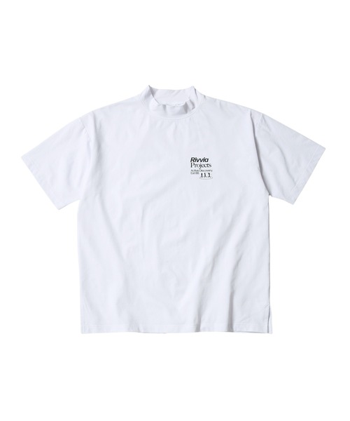 Rivvia PROJECTS(リヴィアプロジェクツ)の「【Rivvia PROJECTS】 SWING FOUNDATION M/NECK RASH S/S TEE(Tシャツ/カットソー・メンズ・ブラック/ホワイト・MEDIUM/LARGE/X-LARGE)」の6枚目の写真