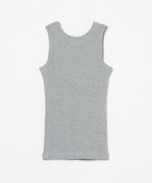 HANES(ヘインズ)の「【Hanes/ヘインズ】COTTON RIB CUP TANK(Tシャツ/カットソー・レディース・ブラック/ホワイト/ライトグレー・FREE)」の5枚目の写真