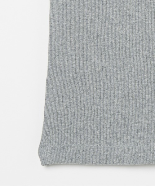HANES(ヘインズ)の「【Hanes/ヘインズ】COTTON RIB CUP TANK(Tシャツ/カットソー・レディース・ブラック/ホワイト/ライトグレー・FREE)」の8枚目の写真