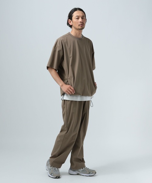 BAYFLOW（ベイフロー）の「【吸水速乾】メッシュタンクトップ（タンクトップ・メンズ・ホワイト/ブラック・MEDIUM/LARGE）」の3枚目の写真