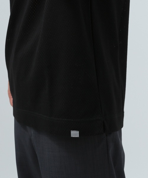 BAYFLOW（ベイフロー）の「【吸水速乾】メッシュタンクトップ（タンクトップ・メンズ・ホワイト/ブラック・MEDIUM/LARGE）」の14枚目の写真