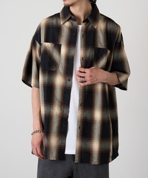 【HAUS】リサイクル糸 オンブレHSシャツ  515044 WINS