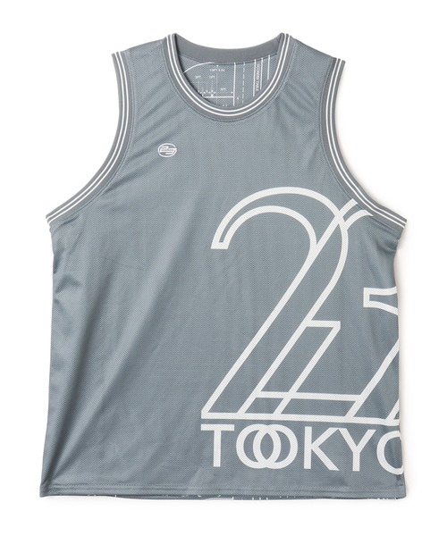 TOKYO 23(トウキョウニジュウサン)の「TOKYO 23 Reversible Mesh Tank Top / トウキョウ 23 リバーシブル メッシュ タンクトップ(タンクトップ・メンズ・グレー/ブラック・M/XL/XXL/L)」の3枚目の写真