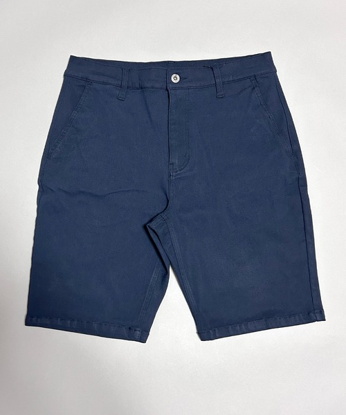 接触冷感 ストレッチ チノ ショートパンツ ハーフパンツ メンズ 夏
