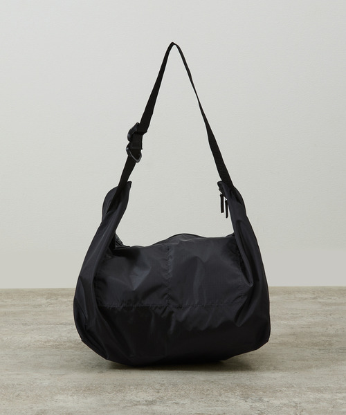 20/80（テゥエンティーエイティー）の「20/80 トゥエンティーエイティー / RIP STOP NYLON MESSENGER BAG リップストップナイロンメッセンジャーバッグ / S022（メッセンジャーバッグ・メンズ・ブラック/ダークグレー・FREE）」の8枚目の写真