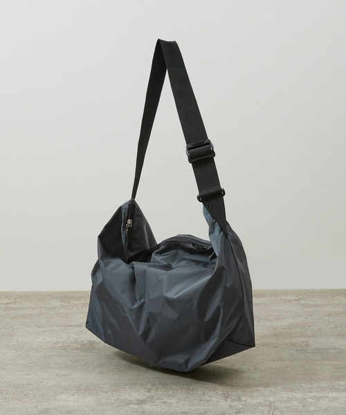 20/80（テゥエンティーエイティー）の「20/80 トゥエンティーエイティー / RIP STOP NYLON MESSENGER BAG リップストップナイロンメッセンジャーバッグ / S022（メッセンジャーバッグ・メンズ・ブラック/ダークグレー・FREE）」の18枚目の写真