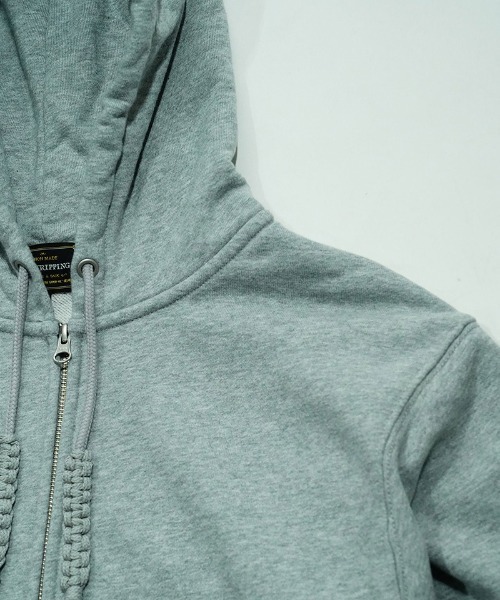 EGO TRIPPING（エゴトリッピング）の「mpa3847-COZYWRAP ジップパーカー（パーカー・メンズ・グレー/アイボリー/ブラック・46/48/50）」の17枚目の写真