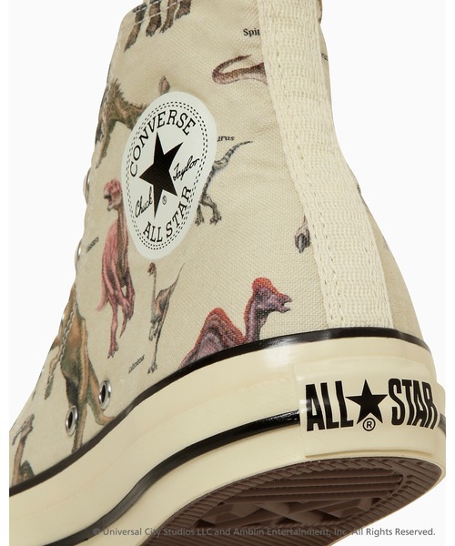CONVERSE ALL STAR(コンバースオールスター)の「ALL STAR AGED DP HI / JURASSIC PARK / オールスター エイジド DP HI / ジュラシック・パーク(スニーカー・メンズ・ナチュラル・8.5/7.5/7/6.5/10.5/9.5/3/3.5/4/4.5/5/5.5/8/9/11.5)」の9枚目の写真