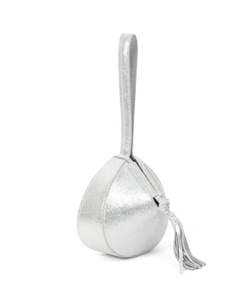 Beau're（ヴュレ）の「【BEAURE/ビュレ】Cow Leather Fortune Cookie 2Way Bag mini 2ウェイバッグミニ（ハンドバッグ・レディース・シルバー/ベージュ・FREE）」の20枚目の写真