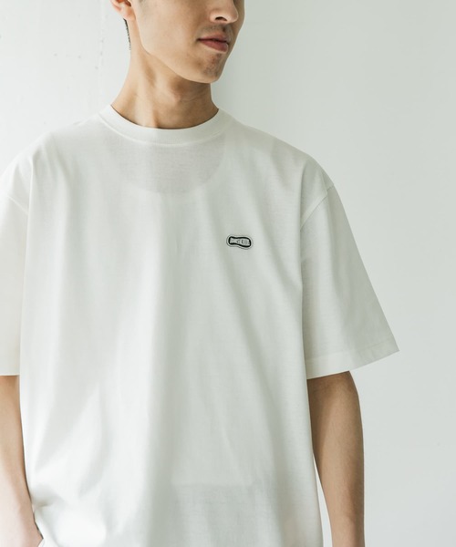 URBAN RESEARCH DOORS(アーバンリサーチドアーズ)の「ラバーネームショートスリーブTシャツ(Tシャツ/カットソー・メンズ・ブルー系その他/ホワイト/ブラック・MEDIUM/LARGE)」の8枚目の写真