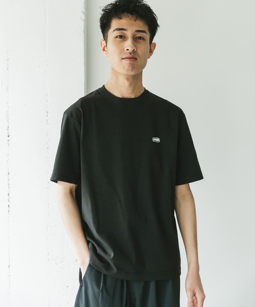 URBAN RESEARCH DOORS(アーバンリサーチドアーズ)の「ラバーネームショートスリーブTシャツ(Tシャツ/カットソー・メンズ・ブルー系その他/ホワイト/ブラック・MEDIUM/LARGE)」の13枚目の写真