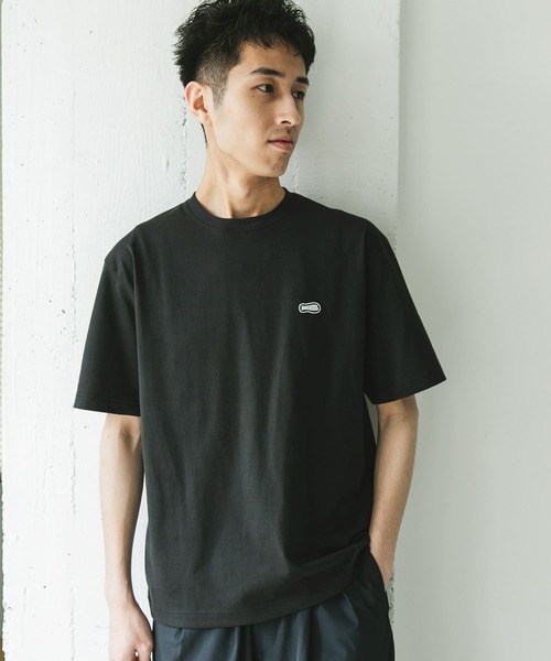 URBAN RESEARCH DOORS(アーバンリサーチドアーズ)の「ラバーネームショートスリーブTシャツ(Tシャツ/カットソー・メンズ・ブルー系その他/ホワイト/ブラック・MEDIUM/LARGE)」の14枚目の写真