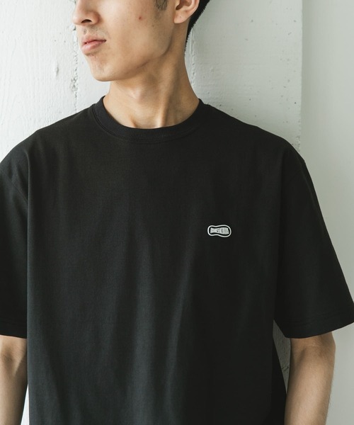 URBAN RESEARCH DOORS(アーバンリサーチドアーズ)の「ラバーネームショートスリーブTシャツ(Tシャツ/カットソー・メンズ・ブルー系その他/ホワイト/ブラック・MEDIUM/LARGE)」の15枚目の写真