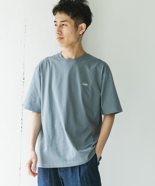 URBAN RESEARCH DOORS(アーバンリサーチドアーズ)の「ラバーネームショートスリーブTシャツ(Tシャツ/カットソー・メンズ・ブルー系その他/ホワイト/ブラック・MEDIUM/LARGE)」の18枚目の写真