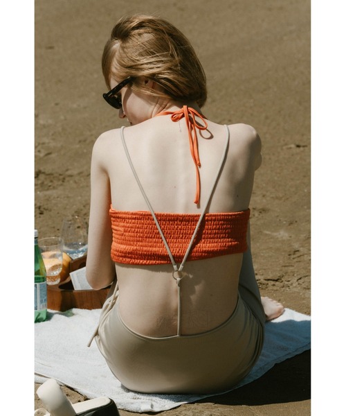 knuth marf 水着 Knuth Marf - slit skirt swim wear / スリットスカートスイム