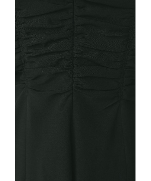 STYLEMIXER（スタイルミキサー）の「シャーリングギャザーワンピース（ワンピース・レディース・インディゴブルー/ホワイト/ブラック・SMALL/MEDIUM）」の14枚目の写真