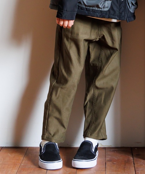 MAKE YOUR DAY(メイクユアデイ)の「ぐいんぐいんのストレッチテーパードパンツ■80~140cm(その他パンツ・キッズ・カーキ/ベージュ/ブラック・80/110/120/130/90/100/140)」の16枚目の写真